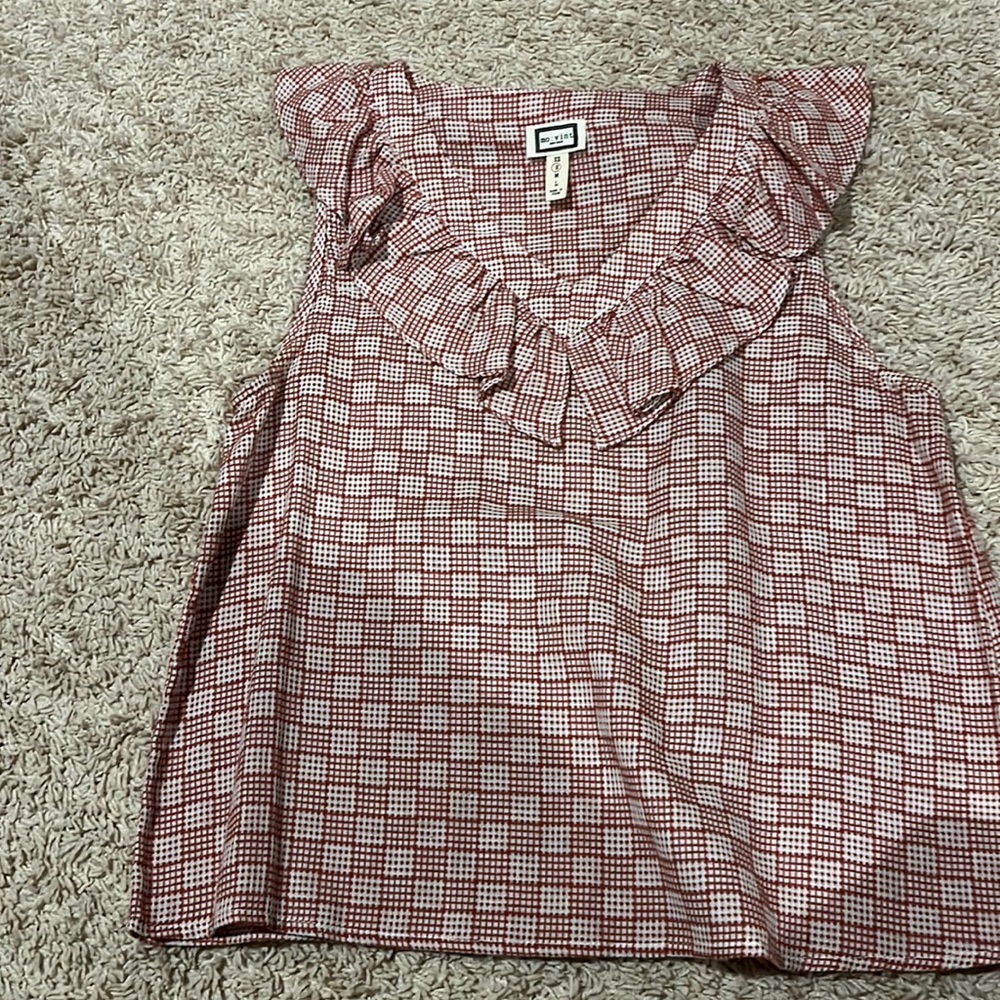 Mo:vint rust checkered tank size small